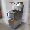 Ex-Display Frymaster MJ150-2 Split Pan Gas Deep Fryer 25L