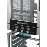 Turbofan EC40T10 and SK40-10A - Full Size 10 Tray Touch / Electric Combi Oven on a Stainless Steel Stand