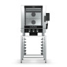 Turbofan EC40T7 and SK40A - Full Size 7 Tray Touch / Electric Combi Oven on a Stainless Steel Stand