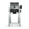 Turbofan EC40T5 and SK40A - Full Size 5 Tray Touch / Electric Combi Oven on a Stainless Steel Stand