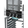 Turbofan EC40T5 and SK40A - Full Size 5 Tray Touch / Electric Combi Oven on a Stainless Steel Stand