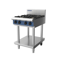 Blue Seal Evolution Series G514D-LS - 600mm Gas Cooktop - Leg Stand