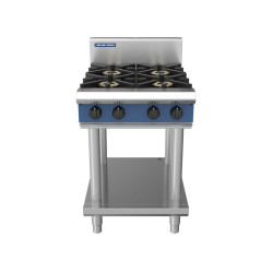 Blue Seal Evolution Series G514D-LS - 600mm Gas Cooktop - Leg Stand