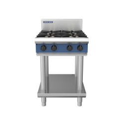 Blue Seal Evolution Series G514D-LS - 600mm Gas Cooktop - Leg Stand