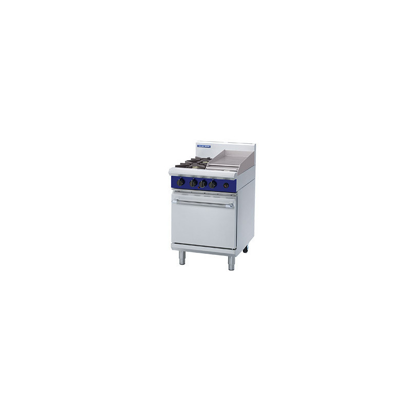 Blue Seal Evolution Series G504C - 600mm Gas Range Static Oven