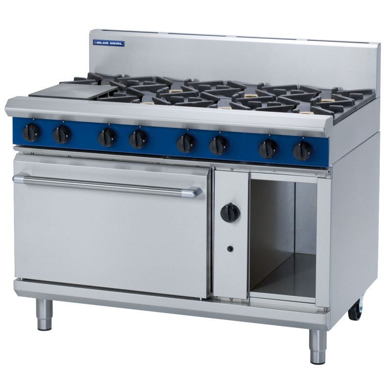 Blue Seal Evolution Series G508D - 1200mm Gas Range Static Oven