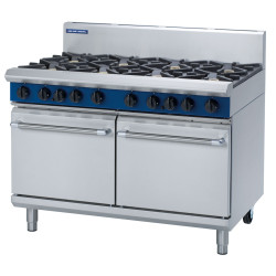 Blue Seal Evolution Series G528D - 1200mm Gas Range Double Static Oven