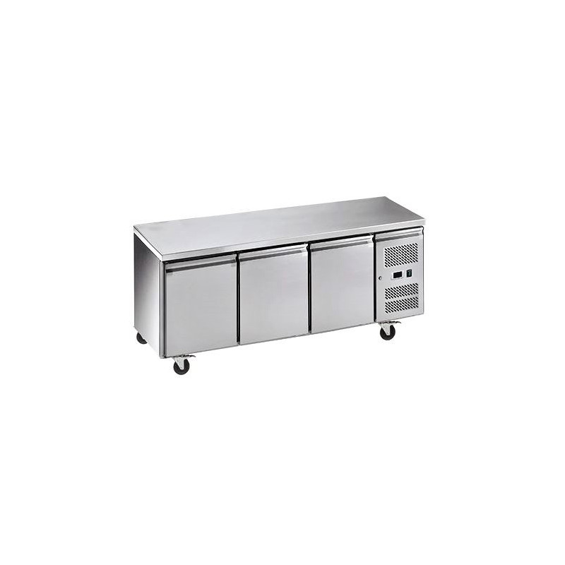 EXQUISITE - SSF400H - COMMERCIAL KITCHEN SNACK SIZE UNDER-BENCH FREEZERS WITH SOLID DOORS