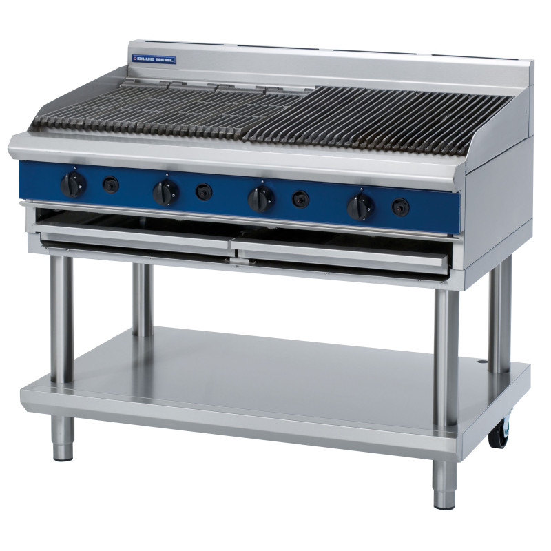 Blue Seal Evolution Series G598-LS - 1200mm Gas Chargrill ? Leg Stand