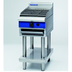 Blue Seal Evolution Series G593-LS - 450mm Gas Chargrill - Leg Stand