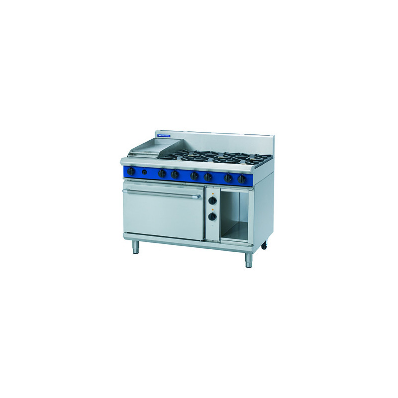 Blue Seal Evolution Series GE58C - 1200mm Gas Range Electric Convection Oven