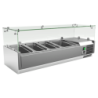 EXQUISITE - ICT1200 - COMMERCIAL KITCHEN INGREDIENT COUNTER TOP CHILLERS