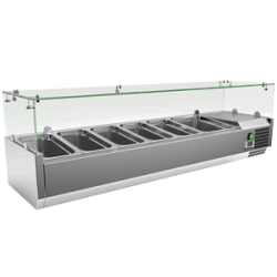 EXQUISITE - ICT1500 - COMMERCIAL KITCHEN INGREDIENT COUNTER TOP CHILLERS