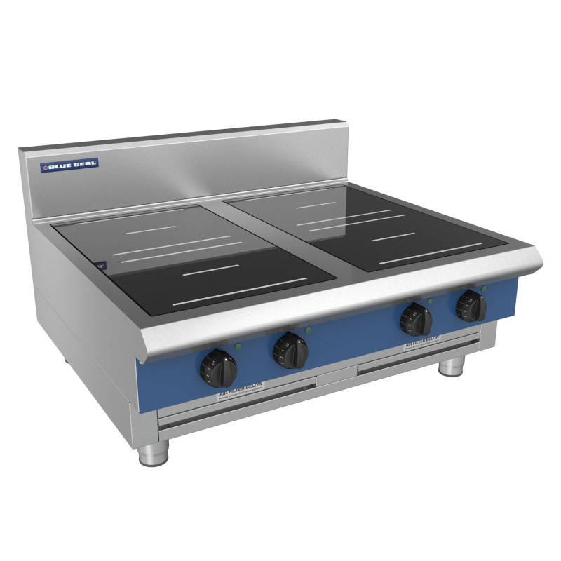 Blue Seal Evolution Series IN514R3-B - 900mm Induction Cooktops - Bench ...