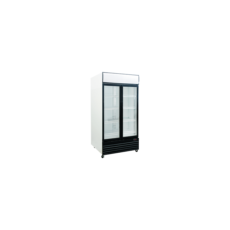 EXQUISITE - DC1000P - DISPLAY CABINETS DOUBLE DOOR UPRIGHT  DISPLAY CHILLERS