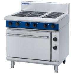 Blue Seal Evolution Series E506D - 900mm Electric Range Static Oven