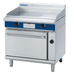 Blue Seal Evolution Series EP56 - 900mm Electric Griddle Convection Oven Range