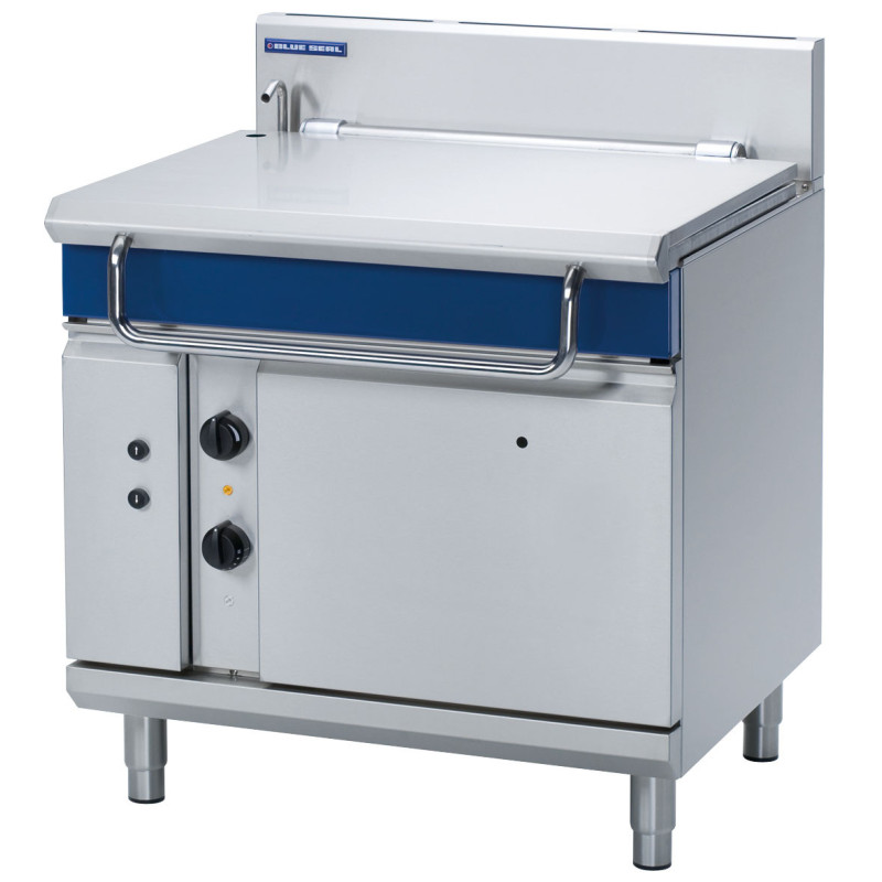 Blue Seal Evolution Series E580-8E - 900mm Electric Tilting Bratt Pan