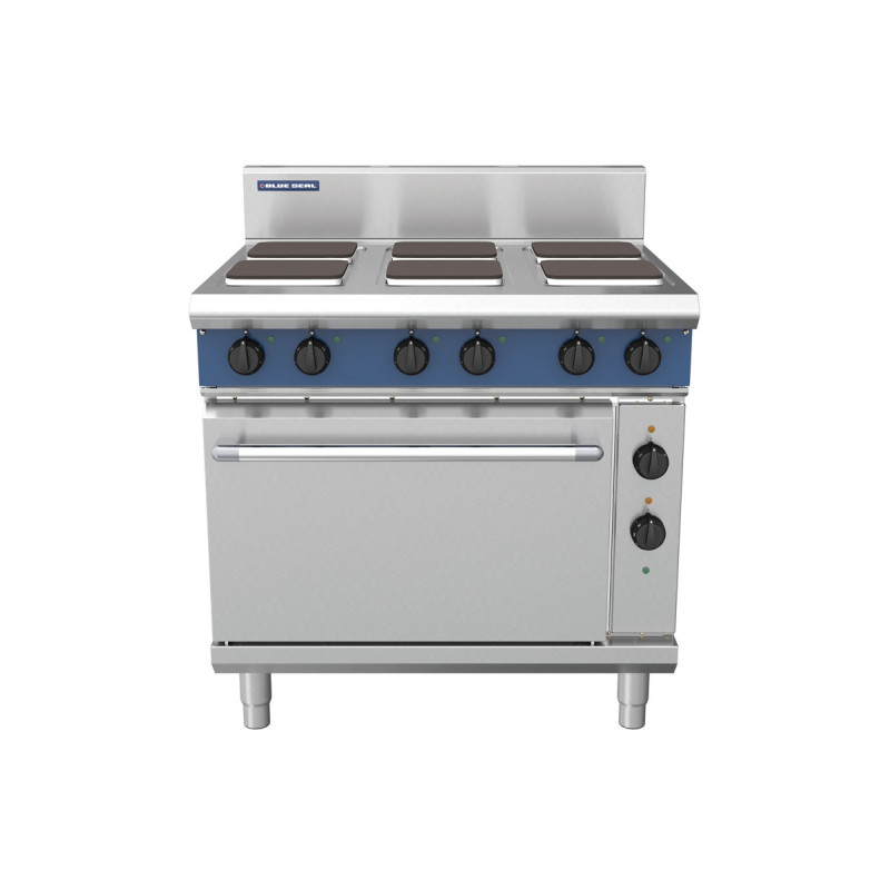 Blue Seal Evolution Series E506S - 900mm Electric Range Static Oven Sealed Hobs