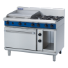 Blue Seal Evolution Series GE508B - 1200mm Gas Range Electric Static Oven