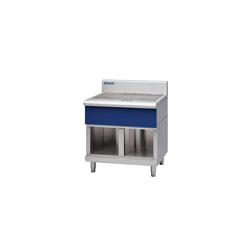 Blue Seal Evolution Series SF90-CB - 900mm Solid Fuel Grill - Cabinet Base