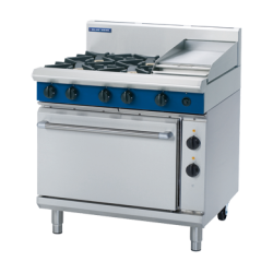 Blue Seal Evolution Series GE506C - 900mm Gas Range Electric Static Oven