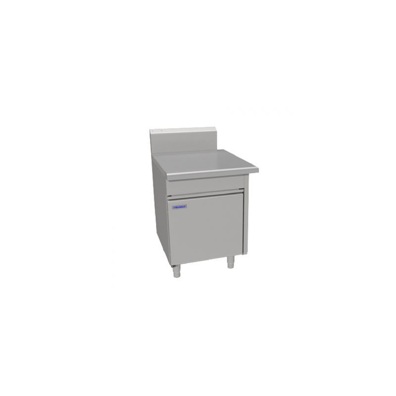 Waldorf 800 Series BTL8700-CD-LH - 700mm Bench Top Low Back Version - Cabinet Base With Fixed Front Panel