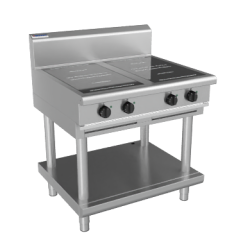 Waldorf 800 Series IN8400R3F-LS - 900mm Electric Induction Cooktop - Leg Stand