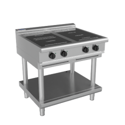 Waldorf 800 Series IN8400R5F-LS - 900mm Electric Induction Cooktop - Leg Stand