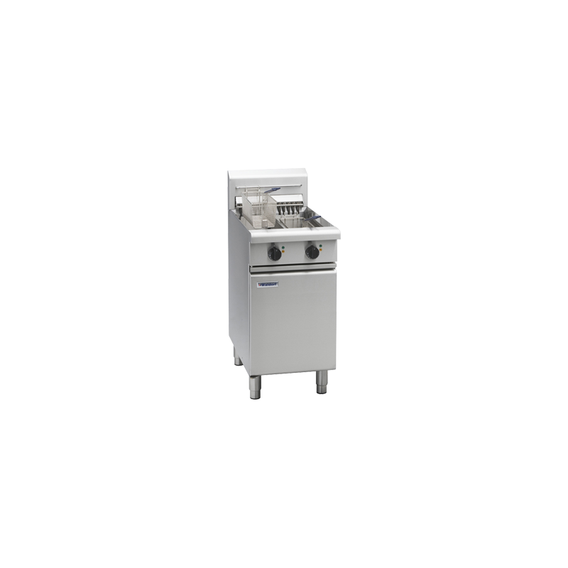 Waldorf 800 Series FNL8224E - 450mm Electric Fryer Low Back Version