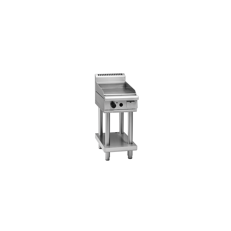 Waldorf 800 Series GP8450G-LS - 450mm Gas Griddle - Leg Stand