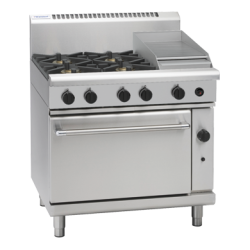 Waldorf 800 Series RN8613G - 900mm Gas Range Static Oven