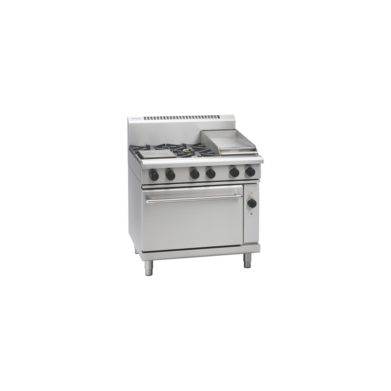 Waldorf 800 Series RN8613GEC - 900mm Gas Range Electric Convection Oven