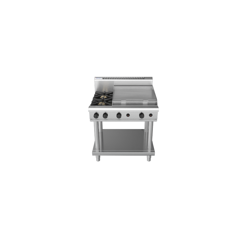 Waldorf 800 Series RN8606G-LS - 900mm Gas Cooktop ? Leg Stand