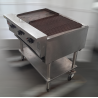 Used Goldstein RBA36L Combination Char Grill and Grill Plate