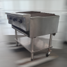 Used Goldstein RBA36L Combination Char Grill and Grill Plate