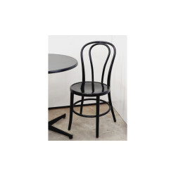 Used Thonet Bentwood Dining Chairs - Black