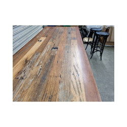 Used Decorative Bar Style Timber Table