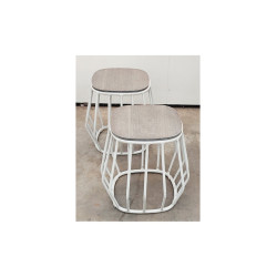 Used Decorative Metal & Timber Chairs