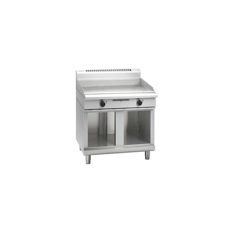 Waldorf 800 Series GPL8900E-CB - 900mm Electric Griddle Low Back Version - Cabinet Base