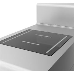 Waldorf 800 Series IN8100R3-CB - 450mm Electric Induction Cooktop - Cabinet Base