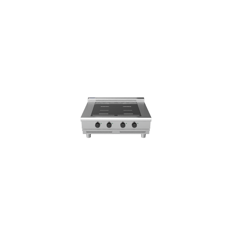 Waldorf 800 Series INL8400R3-B - 900mm Electric Induction Cooktop Low Back Version - Bench Model