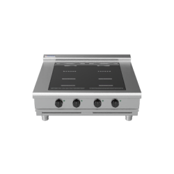 Waldorf 800 Series INL8400R3-B - 900mm Electric Induction Cooktop Low Back Version - Bench Model