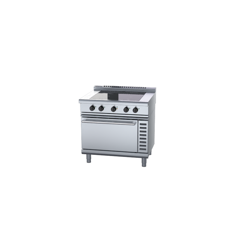 Waldorf 800 Series IN8410ECF - 900mm Induction Range Convection Oven