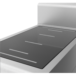 Waldorf 800 Series IN8200F-CB - 450mm Electric Induction Cooktop - Cabinet Base