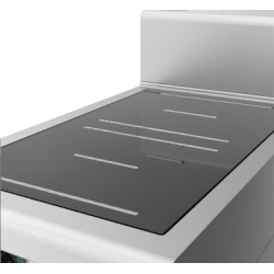 Waldorf 800 Series IN8200R3-LS - 450mm Electric Induction Cooktop - Leg Stand