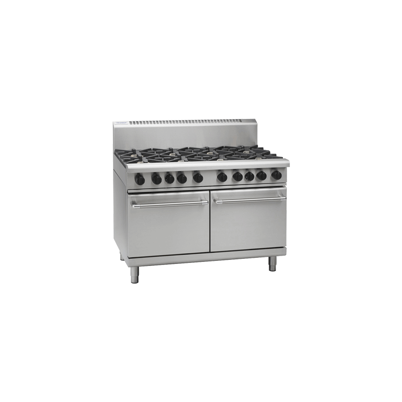 Waldorf 800 Series RNL8823G - 1200mm Gas Range Static Oven Low Back Version