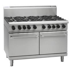 Waldorf 800 Series RNL8829G - 1200mm Gas Range Static Oven Low Back Version