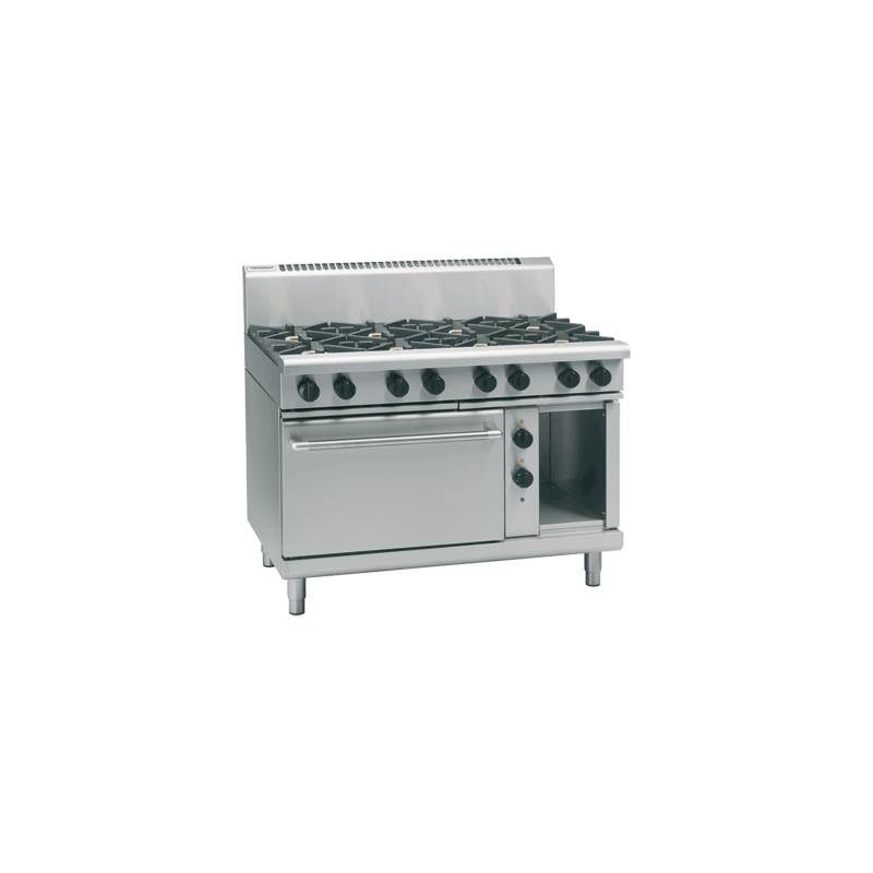 Waldorf 800 Series RNL8819GE - 1200mm Gas Range Electric Static Oven Low Back Version