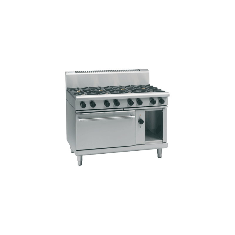 Waldorf 800 Series RNL8819GEC - 1200mm Gas Range Electric Convection Oven Low Back Version